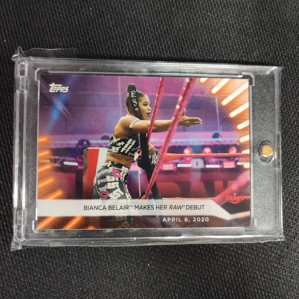 BIANCA BELAIR MAKES HER RAW DEBUT 36/75 WWE