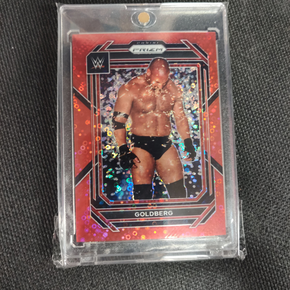 49/99 2023 PANINI PRIZM GOLDBERG WWE CARD