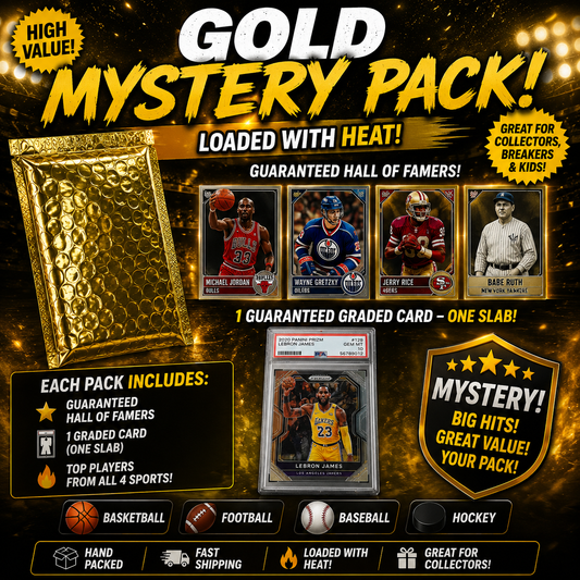 Gold FOOTBALL Mystery Pack