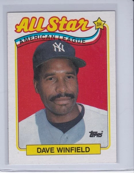 Baseball Cards (Player: Dave Winfield)